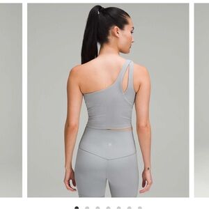Lululemon Ribbed Nulu Asymmetrical Yoga Tank Top